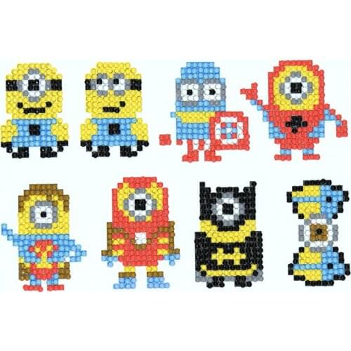 New Diamond Painting Stickers Self-Adhesive Diamond Painting by Number Kits Animal Rhinestone Sticker for DIY Crafts Decoration