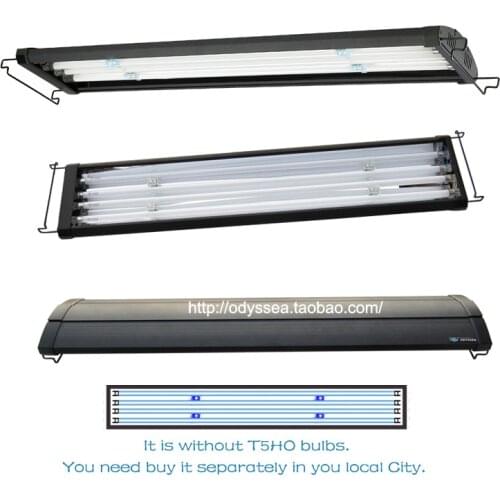 72"-84"/180-210CM T5 HO Quad 320W Plant freshwater Coral SPS Marine Aquatic Pet Fish Tank Aquarium Light Lamp Lighting fixture