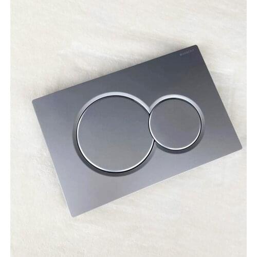 Water Tank Panel Toilet Hidden Concealed Water Tank Flush Panel White Silver Gray Black Switch Accessories