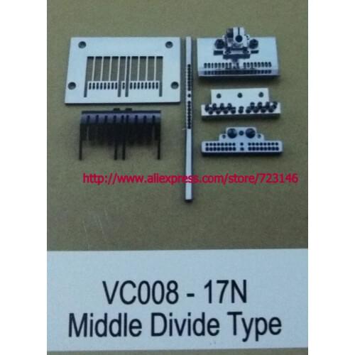 Middle divide type VC008-17N INDUSTRIAL SEWING MACHINE NEEDLE GAUGE SET PLATE FOR CANSAI JUKI SINGER