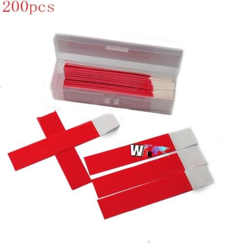 Dental Orthodontic Occlusion Paper Articulating Paper Red Strips Hydrophilic
