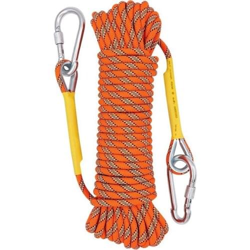 Outdoor Climbing Rope, Tree Climbing Rappelling Rope, Escape Rope Fire Rescue Parachute Rope