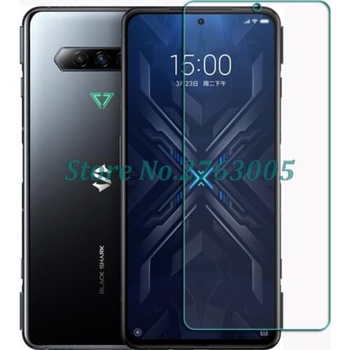 Tempered Glass For Xiaomi Black Shark 4 Pro 6.67" BlackShark 4Pro Shark4 Protective Film Screen Protector Phone Cover