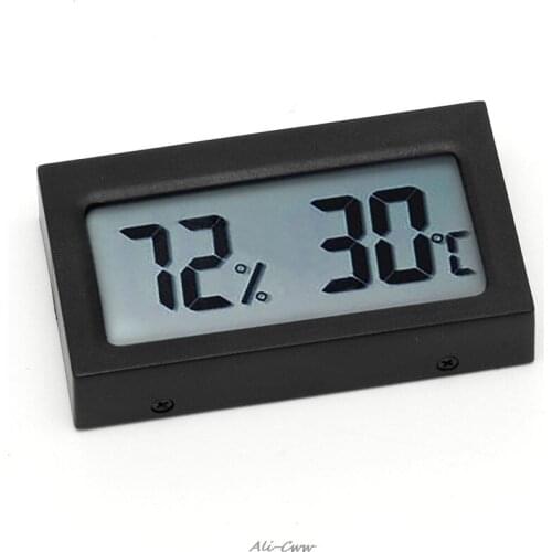 2018 High Quality Small Size Digital LCD Screen Thermometer Hygrometer Humidity Temp Meter