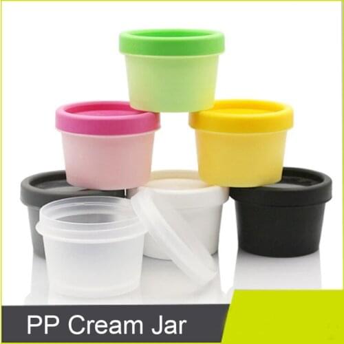 30 Pcs/Lot High Quality Empty Jars For Cosmetics 50G 100G Pp Jars Travel Container Plastic Case Container