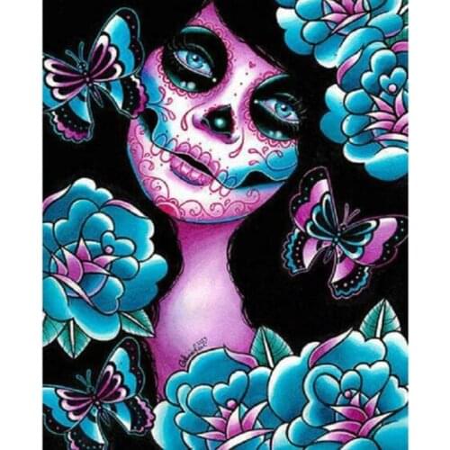 SNA Full Square/Round Drill 5D DIY Diamond Painting Flowers Girl Embroidery Cross Stitch 5D Home Decor Gift