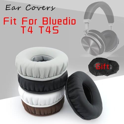 Ear Covers Ear Pads For Bluedio T4S Headphone Replacement Earpads