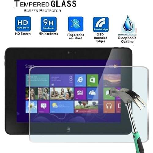 For Dell Latitude 10 10.1 inch -Premium Tablet 9H Tempered Glass Screen Protector Film Protector Guard Cover