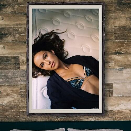 E406 Laia Rafel Sexy Model Movie Star Wall Silk Cloth Poster Art Home Decoration Gift