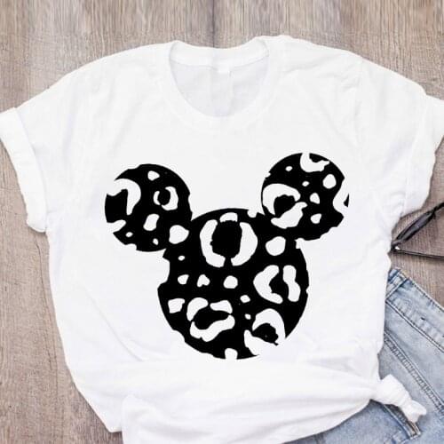 T-shirt Women Summer Casual Leopard Print Female Tshirt harajuku Short sleeve O-Neck Fashion Ladies tops 2021 Plus Size XXXL