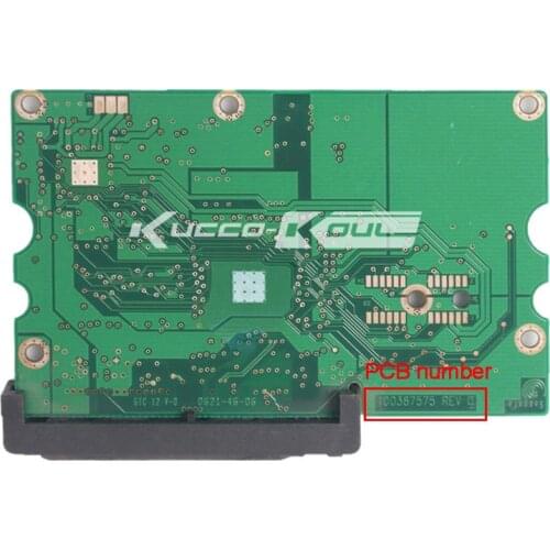 Hard drive parts PCB logic board printed circuit board 100387575 for Seagate 3.5 SATA hdd data recovery hard drive repair