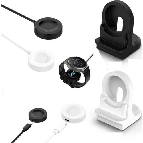 For Huawei Watch 3 Pro GT2 Pro Magnetic Charge Stand USB Type-C Charging Cable Fast Wireless Charger Cradle Holder Charging Dock