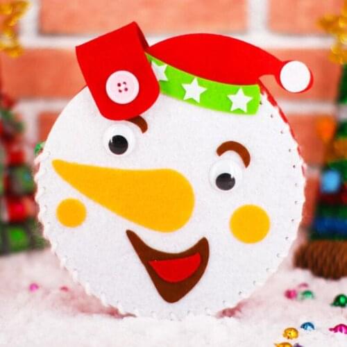 Cartoon Diy Craft Toy Christmas 2020 Crafts Children Educational Toy For Children Girl / Boy Christmas Toys Gift For Children