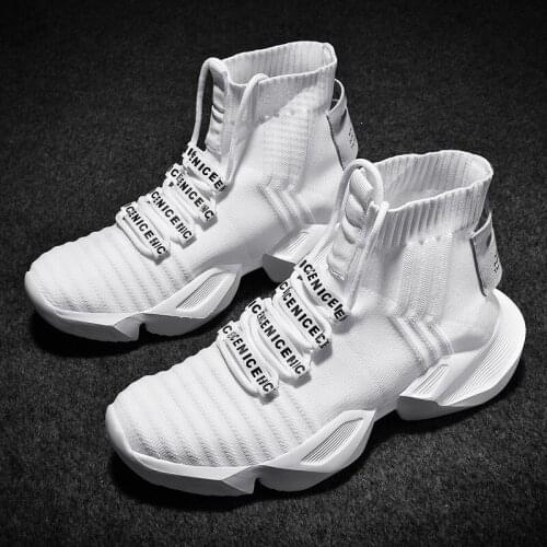 Mens shoes cross border fashion in autumn ins net red socks shoes dad shoes sports shoes mens shoes sneakers men thick outsole