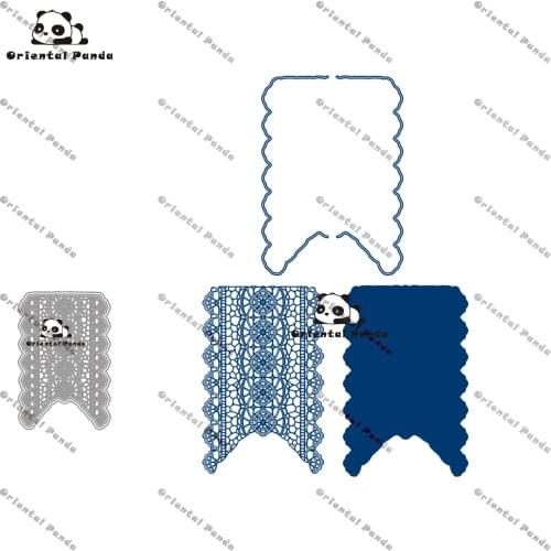 New Dies 2020 Camper Van Metal Traditional lace ribbon tail Dies diy Dies photo album cutting die Scg new die for cuttinrapbook
