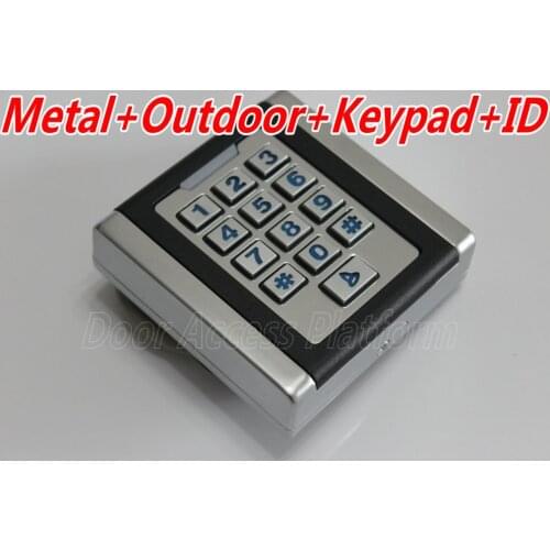 OUTDOOR Waterproof Keypad Code+125KHz RFID ID Card,Wiegand26/34 access reader for Network Access Controller system use