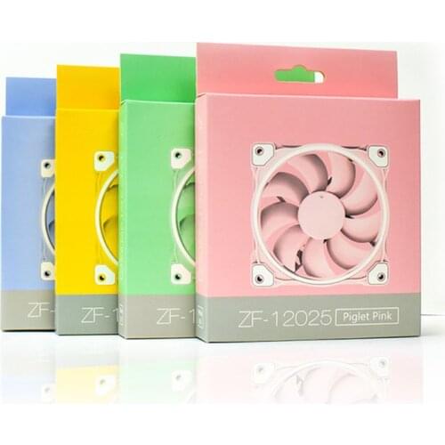 1Set ZF-12025 PWM Radiator Hydraulic Temperature Control Fan for As-us/for MSI Motherboards Cooling