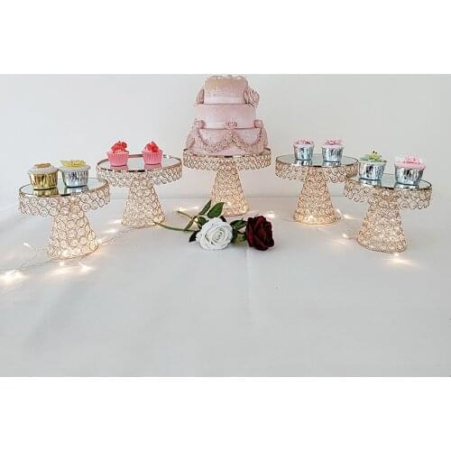 1pcs-5pcs Cake Stand Afternoon Tea Wedding Plate Party Tableware Cake Stand Tower Suitable for Wedding Birthday Part