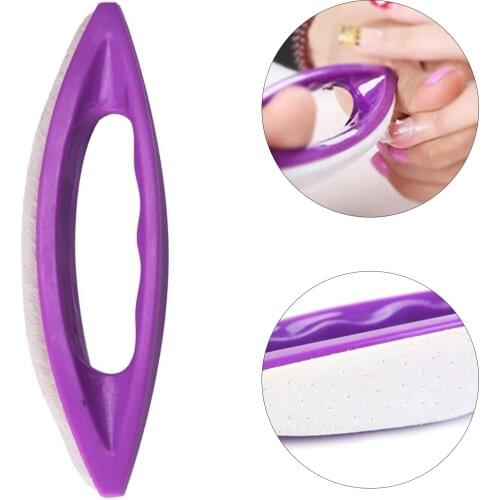 1pc Nail Art Tools Waxing Polish Blocks Manicure Tool Buffer Equippment Nail Sanding Sheepskin Women Makeup Accessories