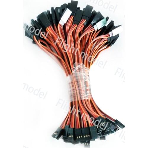 10pcs/lot 15cm Servo Extension Lead Wire Cable For Futaba JR Male To Femal RC Airplane Car Connection