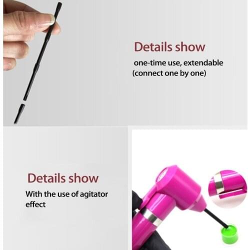 100Pcs Tattoo Ink Mixing Sticks Disposable Tattoo Ink Mixer Machine Sticks Tattoo Pigment Stirring Rods Microblading Tool Tattoo