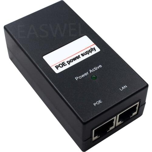 24V 0.5A POE Power Supply Injector Power POE Ethernet Adapter for IP Camer