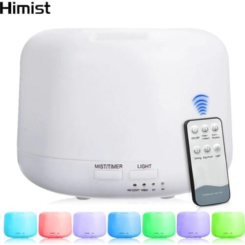 300ml Aromatherapy Oil Diffuser Air Humidifier with 7 Color Changing LED Lights for Home Ultrasonic Mist Maker difusor de aroma