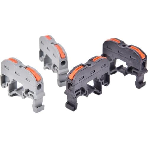 5Pcs PCT-211 Din Rail Fast Connection Terminal Press Wire Splicing Connector Instead Of UK2.5B Terminal Block