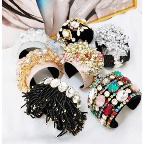 Bracelet Pearl Tassel Bracelet for Women Adjustable Open Pearl Bracelet Baroque Pearl Bracelet