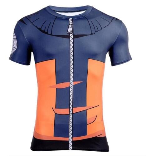 Quick Dry Sport T Shirt Men 2021 Short Sleeves Summer Casual Cartoon Plus Size S-5XL Top Tees GYM Tshirt Clothes