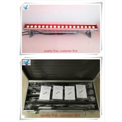 E-20x with case IP65 bar washer wall light 18x15w rgbwa 5in1 led wall washer outdoor building light