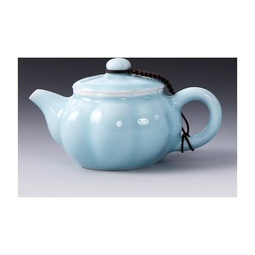 Personality celadon teapot home kung fu teapot single pot ceramic celadon tea pot tea pot set
