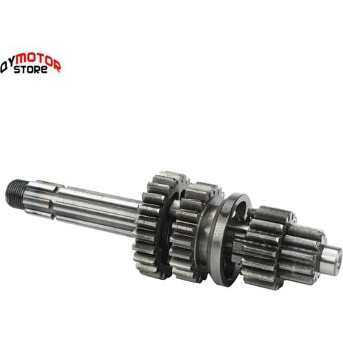 140cc Engine Transmission Gear Box Main Shaft kit For Lifan 140 140cc 1P55FMJ Horizontal Kick Starter Engine Dirt Pit Bikes