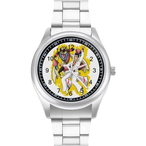 Elvis Presley Quartz Watch Silent Man Wrist Watch Design Steel Outdoor Affordable Wristwatch