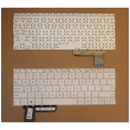 NEW Keyboard FOR ASUS X201 X201E S200 S200E x202e Q200 Q200E White English US laptop keyboard