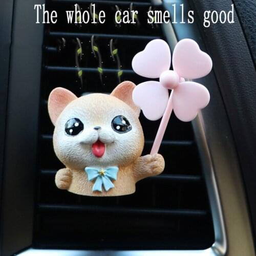 Air Outlet Aromatherapy Clip with 2 Piece Sticks Car Air Freshener Car Outlet Perfume Solid Perfume Diffuser 2 Kinds Flavor