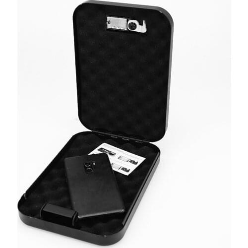 Password Safes Storage Box Portable Car Safebox Gun Safes Valuables Money Jewelry Security Strongbox Cold-rolled Steel Sheet