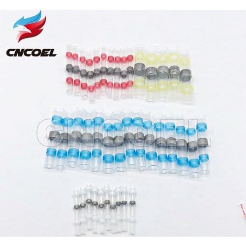 40Pcs 4 Sizes Shrinkage Solder Sleeve Heat Shrink Tube Wire Terminal Connectors Waterproof