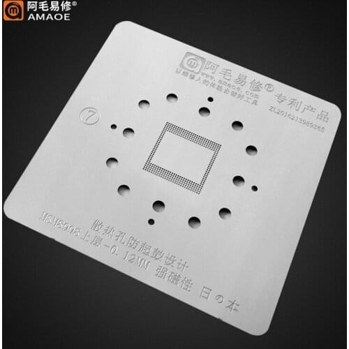 High quality BGA Reballing reball Stencil for CPU RAM MSM8998 MT6572A 6580A 6582v 6592v 6589 6595 hi3660 hi3630 HI3635