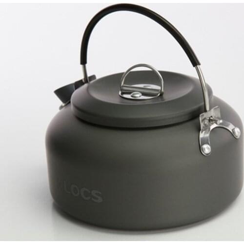 ALOCS CW-K02 Ultra Lightweight Cookware Outdoor Camping Kettle 0.8L Tea Coffee Pot for Camping Fishing