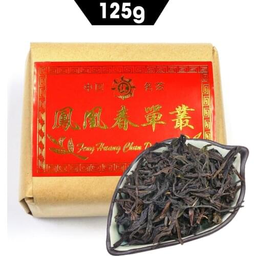 2021 Baiye Feng Huang Dan Cong Tea Chaozhou Phoenix Dancong Chinese Oolong Chinese Tea Organic Food Paper Packaging 125g