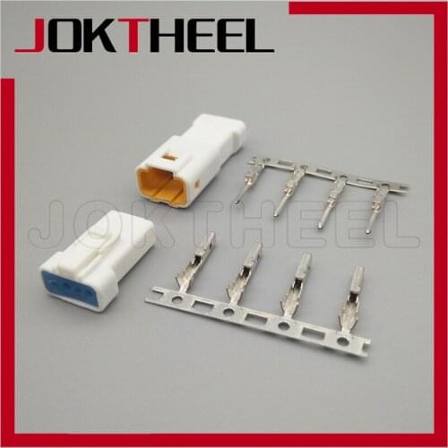 1/5/20 sets 4 pin way JST JWPF 0.7mm pitch terminal male female Waterproof auto connector plug 04R-JWPF-VSLE-S 04T-JWPF-VSLE-S