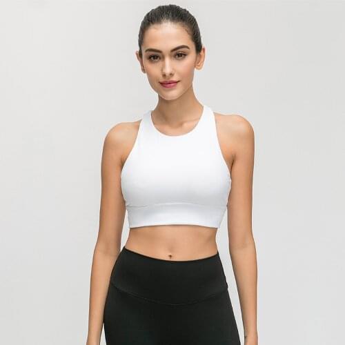 Fitness Bras Yoga Top Women Quick Dry Plus Size S-2XL Padded Sportswear Workout Sports Bra for Women Running Gym Sport Bra