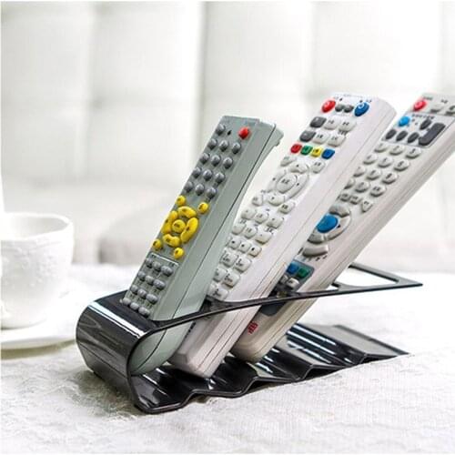 Remote Control Holder 4 Frame TV/DVD/VCR Organizer Mobile Phone Storage Stand Home Office Case Desktop Bracket