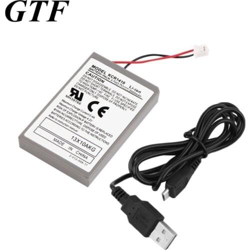 GTF 2000mAh 3.7V Rechargeable Game Battery for Electronic Playstation old version PS4 Controller with USB Cable Li-ion Battery