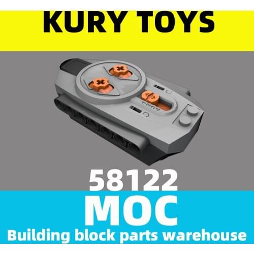 Kury Toys DIY MOC For 58122/8885 Building block parts For 9V Battery Box For Electric