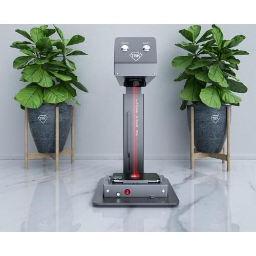 TBK 958M Auto Focus Laser Printing Engraving Marking Machine for iPhone Back Glass Remover Separating Machine