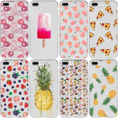 Summer Fruit Peach Avocado Pineapple Cover Case for Xiaomi Redmi Note 9 9S 9A 9C 8T 8 7 6 5 4 Pro Max Prime