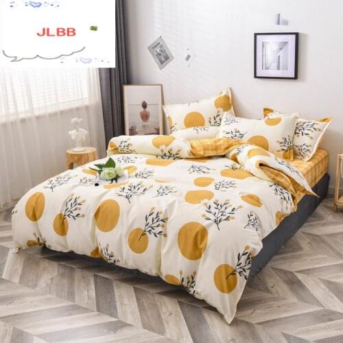 Fashion Bedding Set luxury Pink love Family Set Sheet Duvet Cover Pillowcase Full King Single Queen,bed set 2019
