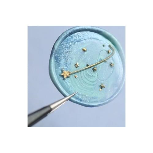 Moon star flower hippo Head Removable Wax Seal Handle Heads DIY Stamps Postage Journal Package Date Wedding Gift Envelope Tools